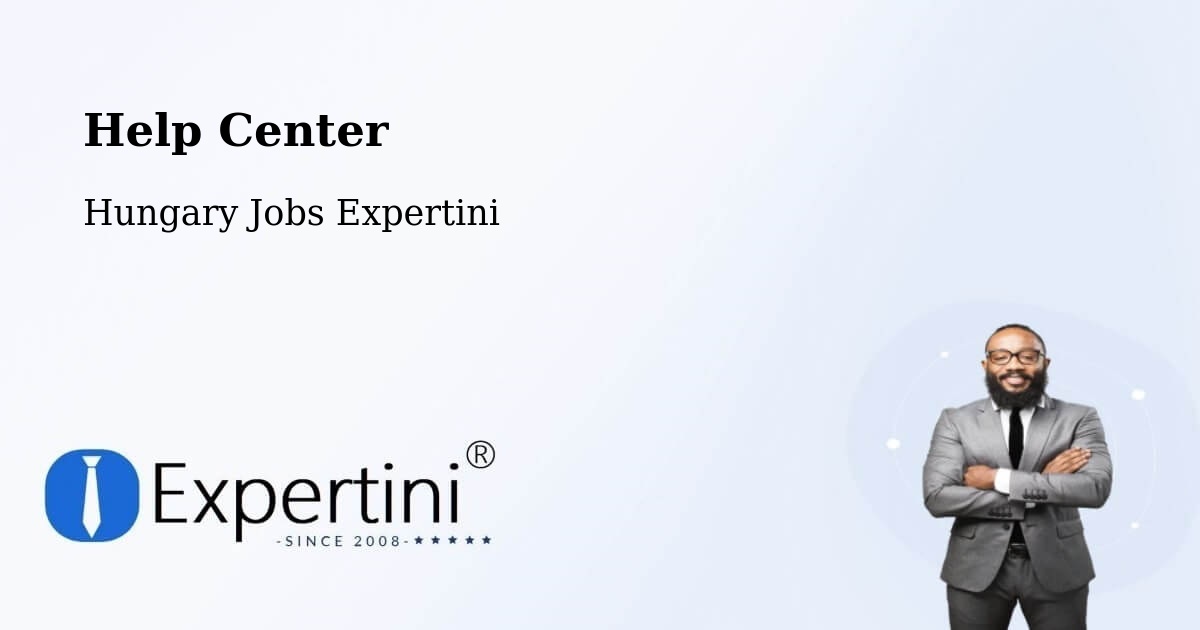 Help Center – Onga - Hungary Jobs Expertini